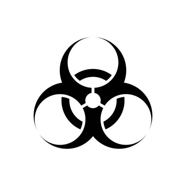 Предупреждающий знак биологической опасности. Пандемия
.