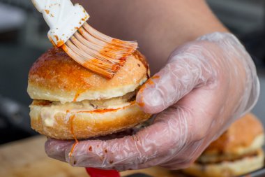 ev yapımı hamburger