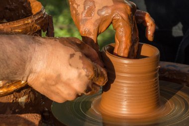 Potter, potter's tekerlek eller 