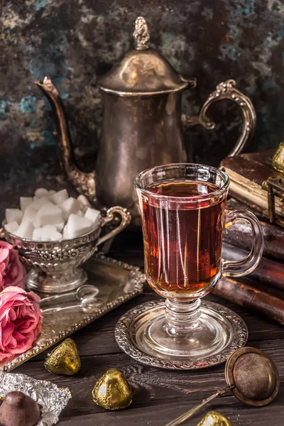 Fiesta del té, té de la tarde —  Fotos de Stock