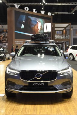 Nonthaburi, Tayland - 30 Mart 2018: Yeni Volvo Xc60 39 Bangkok Uluslararası Motor Show 2018