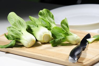 Marul üzerinde kasap