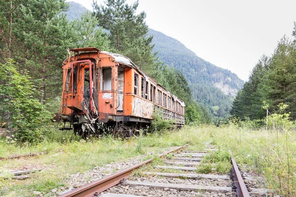 Alter Eisenbahnwagen lizenzfreie Stockbilder