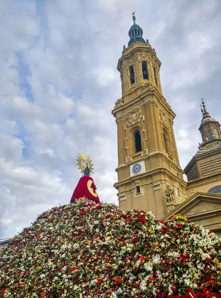 El Pilar, en Zaragoza (España) ) Fotos de stock libres de derechos