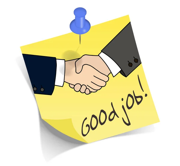 İyi iş el sıkışma