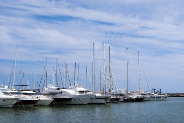 yerleşik Yatlar dock cambrils, İspanya