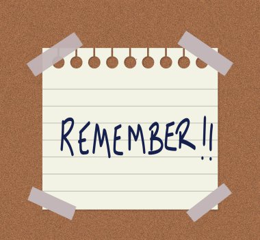 Cork arka plan üzerinde defter sayfası