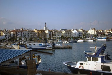 yerleşik Yatlar dock cambrils, İspanya