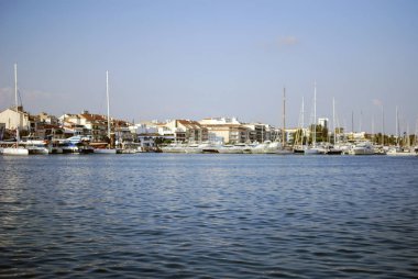 yerleşik Yatlar dock cambrils, İspanya