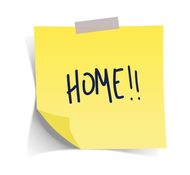 Arkaplanda sarı ilan et.