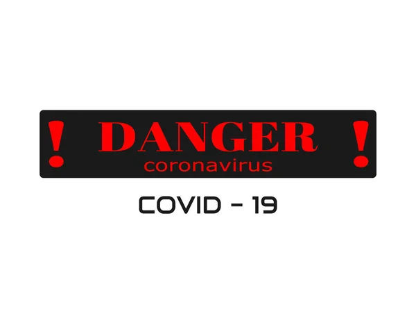 Afsluiting Pandemische stop Novel Coronavirus uitbraak covid-19 2019-nCoV — Stockfoto