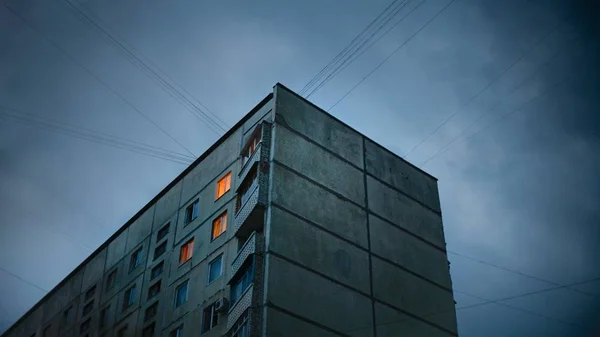 Kharkov Ukrayna Sovyet tarzı eski daireler
