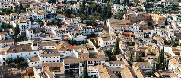 Alhambra, İspanya Granada Panoraması