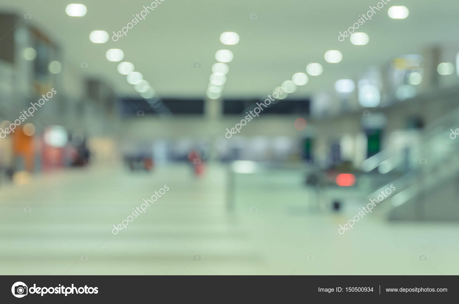 Blurred Airport Arrival Terminal Background Stock Photo C Boonsom 150500934