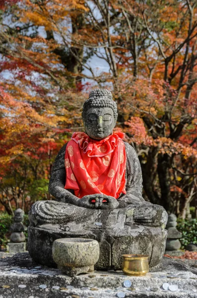 Estatuas de Buda en el templo de Adashino Nenbutsuji en Arashiyama, Kyot — Foto de Stock