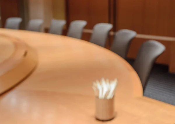 Blurred conference room for background — Stock Photo, Image