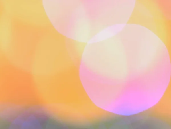 Abstracte roze en oranje bokeh achtergrond — Stockfoto