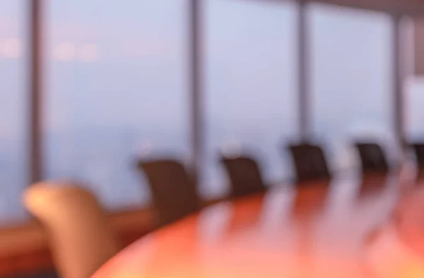 Blurred conference room for background — Stock Photo, Image