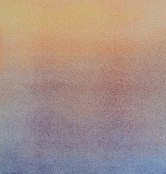 Watercolor abstract background of orange to blue gradient color. — Stock Photo, Image