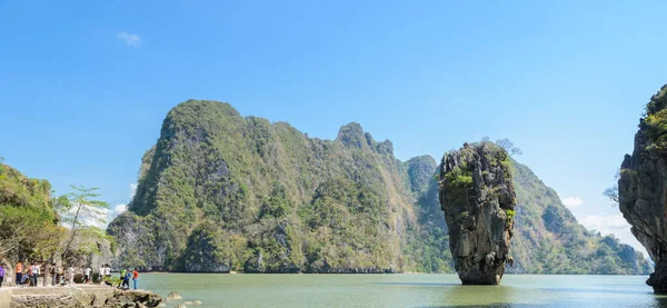 Phang Nga Thaïlande Mai 2016 Tapu James Bond Island Phang — Photo