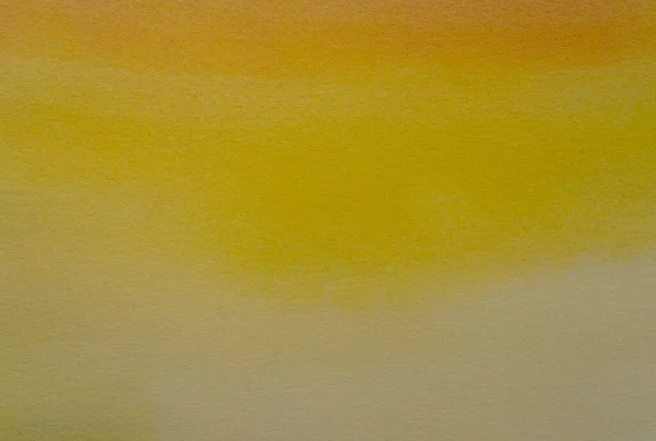 Abstract Watercolor Painting Background Smooth Gradient Orange Yellow Color Hand — Stock Photo, Image