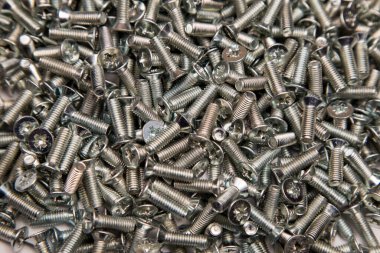 M6 metal vidalar galvanize beyaz stüdyo kapalı toplu