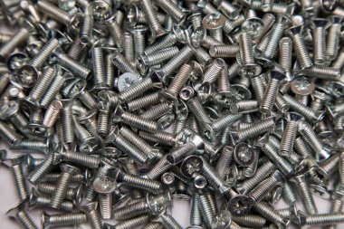M6 metal vidalar galvanize beyaz stüdyo kapalı toplu