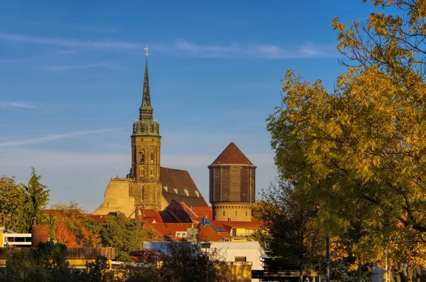 Stadt Bautzen in der Oberlausitz — Stockfoto