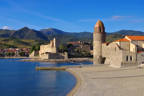 Staden Collioure i Frankrike — Stockfoto