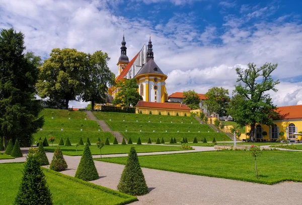 Klasztor Neuzelle, Brandenburg, Niemcy — Zdjęcie stockowe