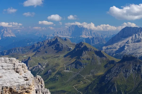 Crêpes de Padon in den Dolomiten — Stockfoto