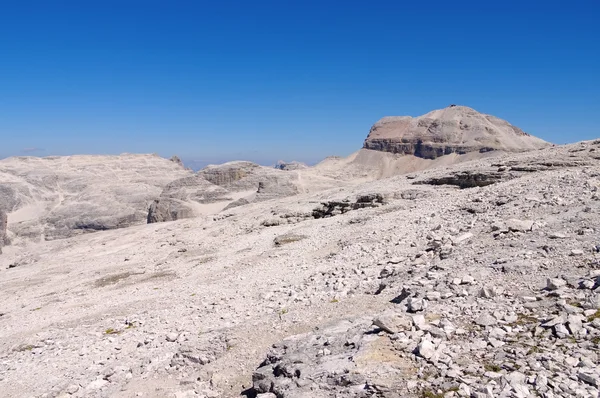 Gruppo del Sella nelle Dolomiti — Foto Stock