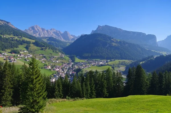 Val Gardena St. Christina in Alps — Stock Photo, Image