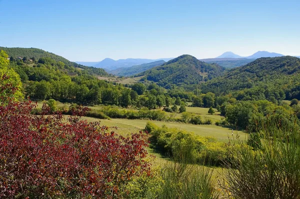 Corbieres, αγροτικό τοπίο στη Νότια Γαλλία — Φωτογραφία Αρχείου