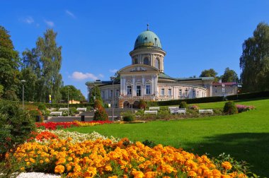 Ladek-Zdroj, sağlık spa Klodzko Vadisi