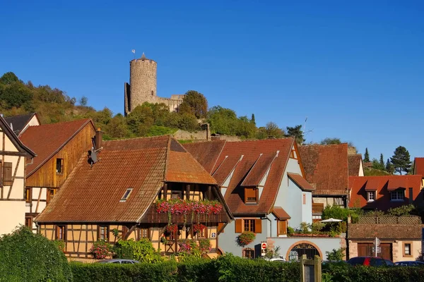 Stadt Kajsersberg im Elsass, Frankreich — Stockfoto