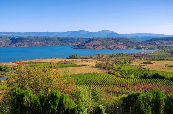 Lac du Salagou in France — 图库照片