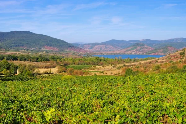 Lac du Salagou in France — Stok fotoğraf