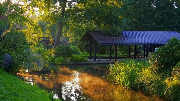 Spree Forest porto em Luebben — Fotografia de Stock