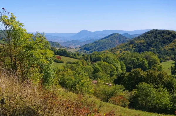 Corbieres, paesaggio rurale nel sud della Francia — Foto Stock