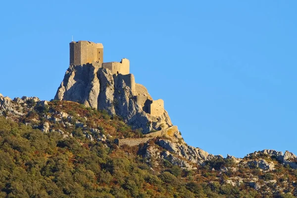 Castle Queribus in France — Stock Photo, Image