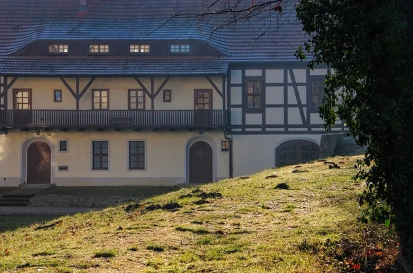 Senftenberg pevnost v Lužici — Stock fotografie