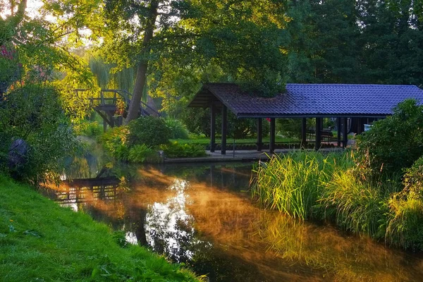 Spree Forest porto em Luebben — Fotografia de Stock