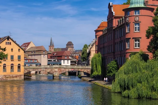 Strazburg Petite France Alsace'deki / daki — Stok fotoğraf