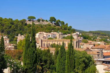 Clermont-l Herault, a town in southern France clipart