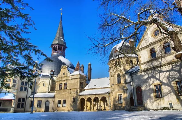 Schoenfeld palác v Sasku — Stock fotografie