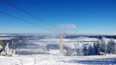 dağ fichtelberg kar topu