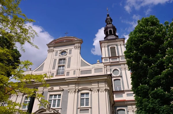 Breslau, oude St.-Klara-kerk — Stockfoto