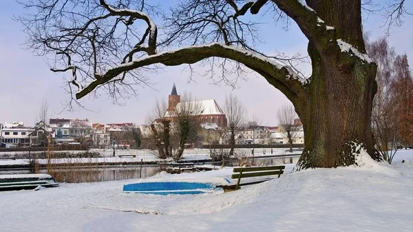 Kostel Marienkirche von Beeskow v Braniborsku — Stock fotografie