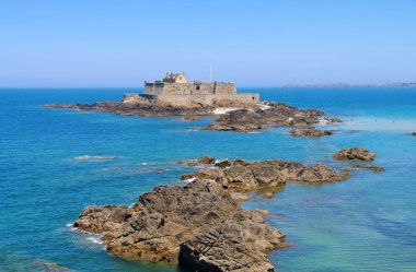 Saint-Malo Fort Ulusal Brittany